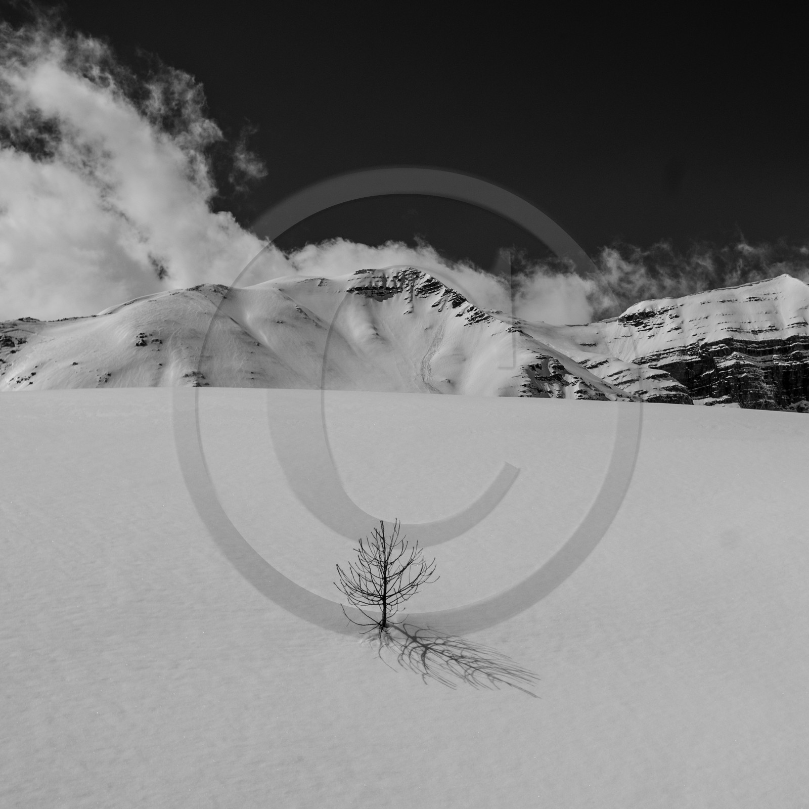 Neige au Col de Vars