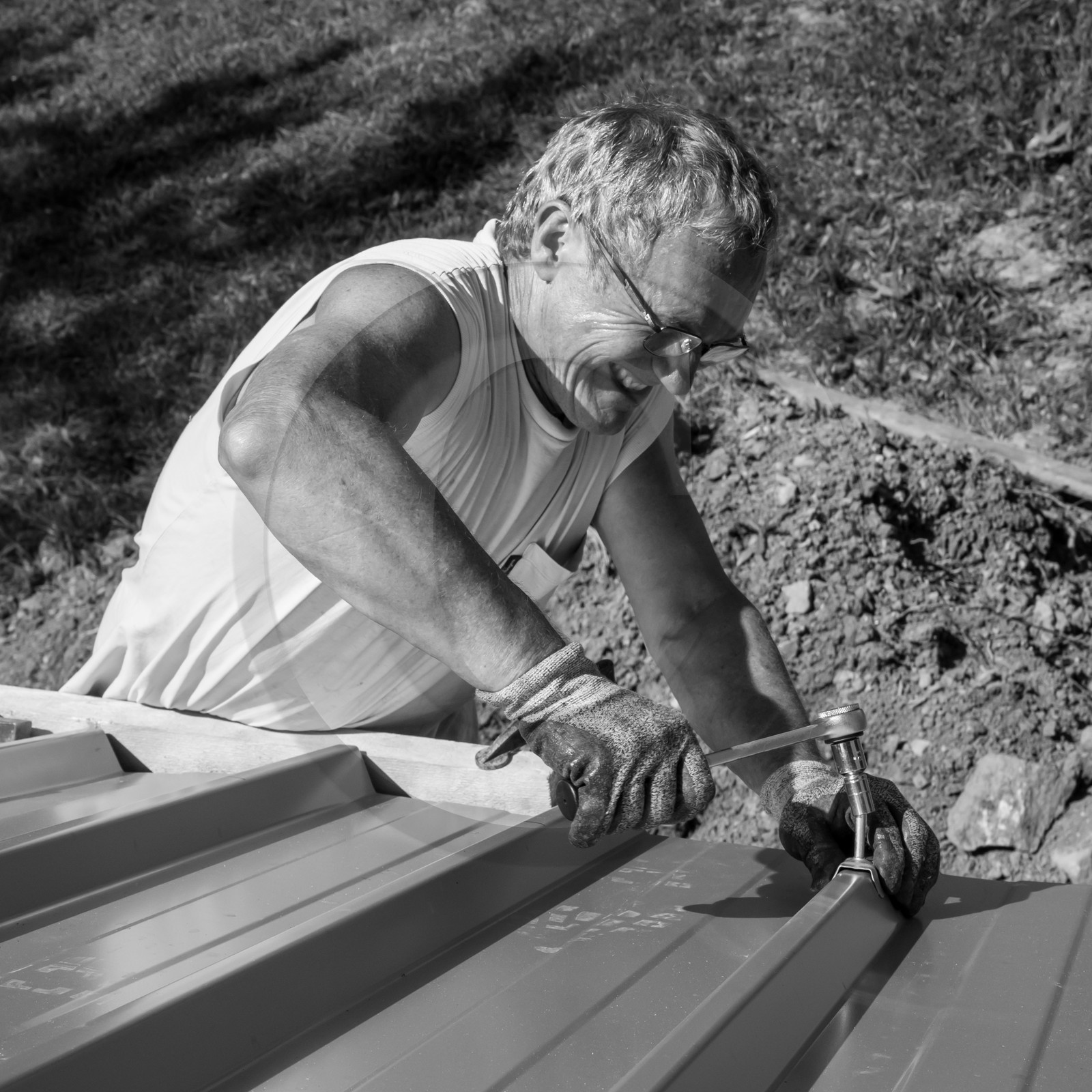 Construction d'une cabane