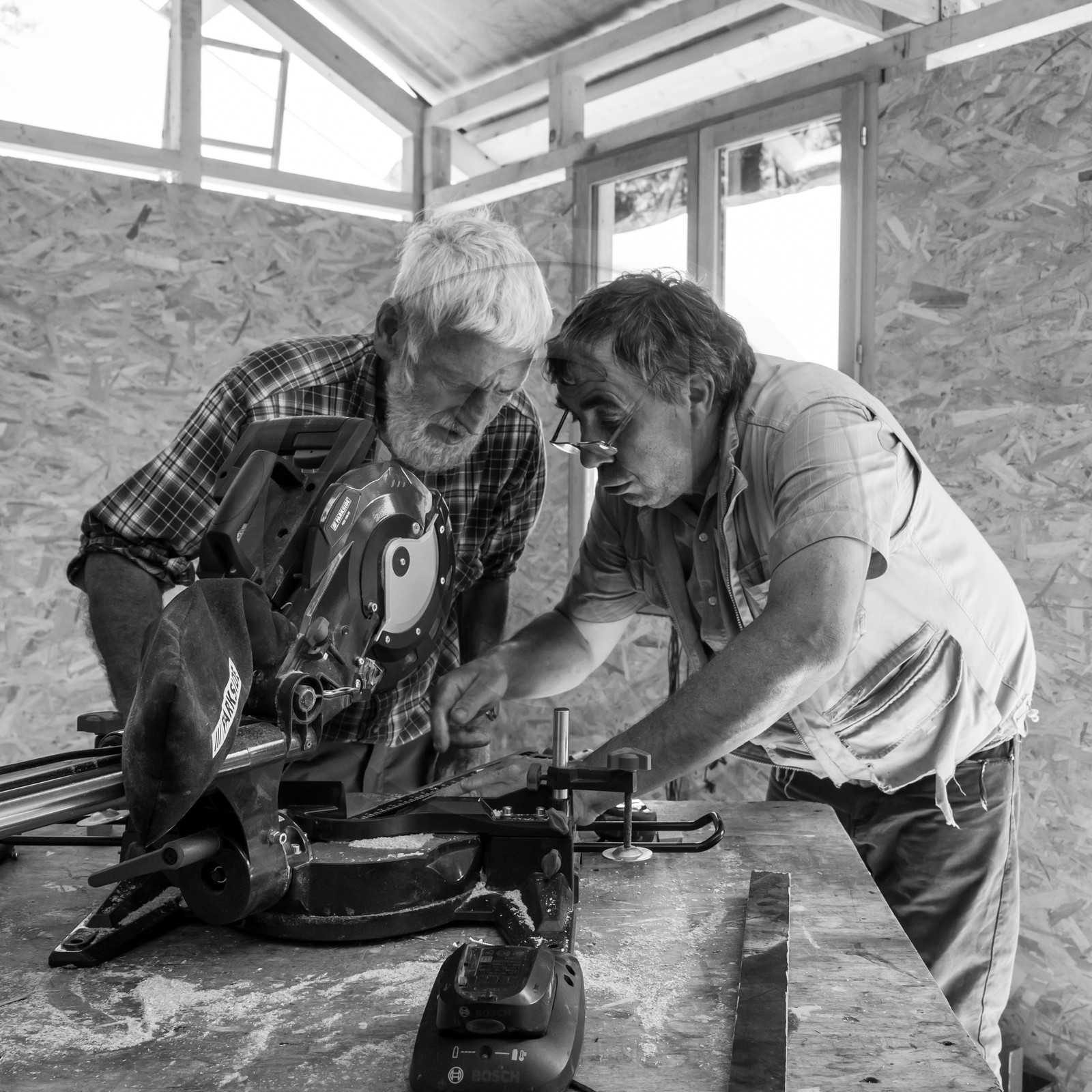 Construction d'une cabane