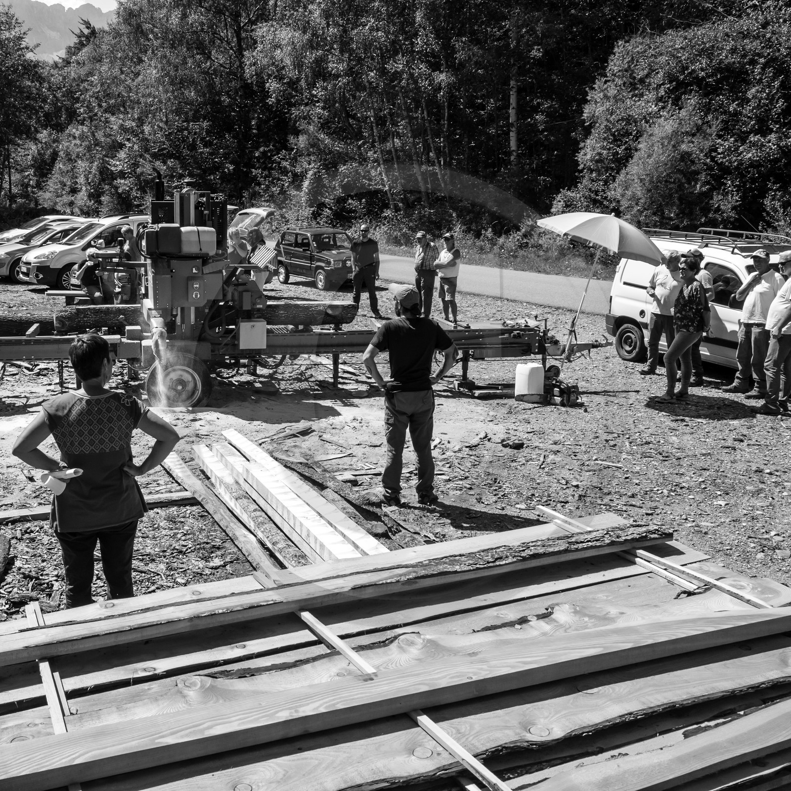 09 août 2017 - Scie mobile