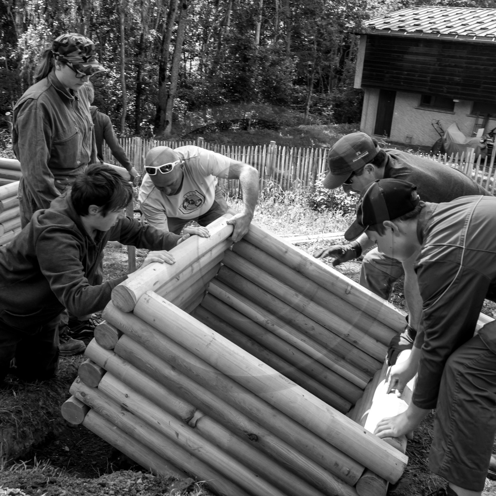 Construction de bacs surélevés