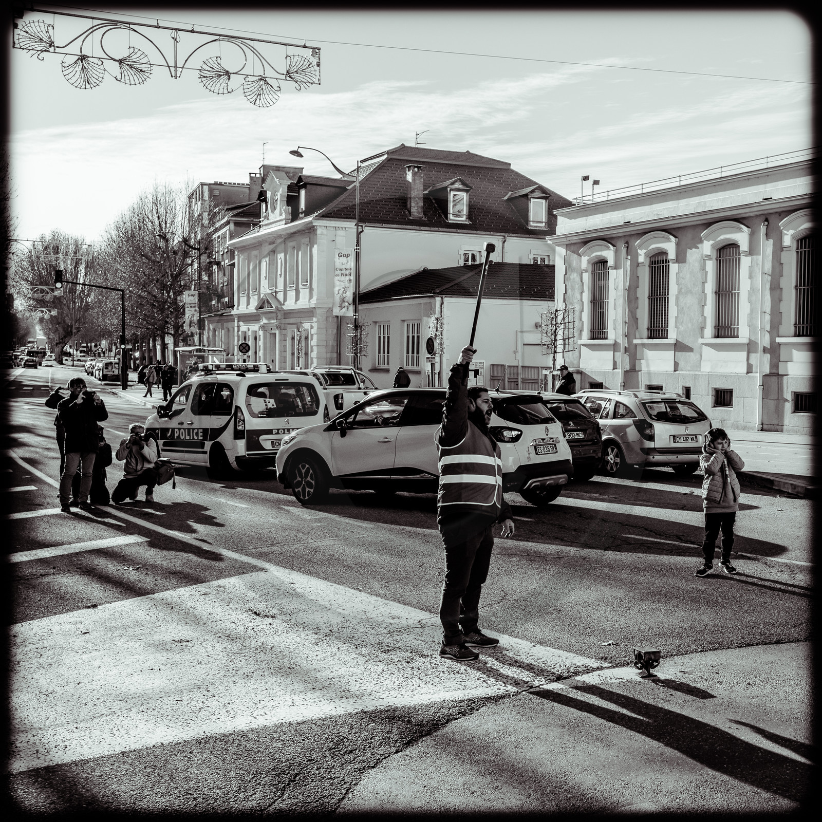 Manifestation à Gap le 10 décembre 2019.