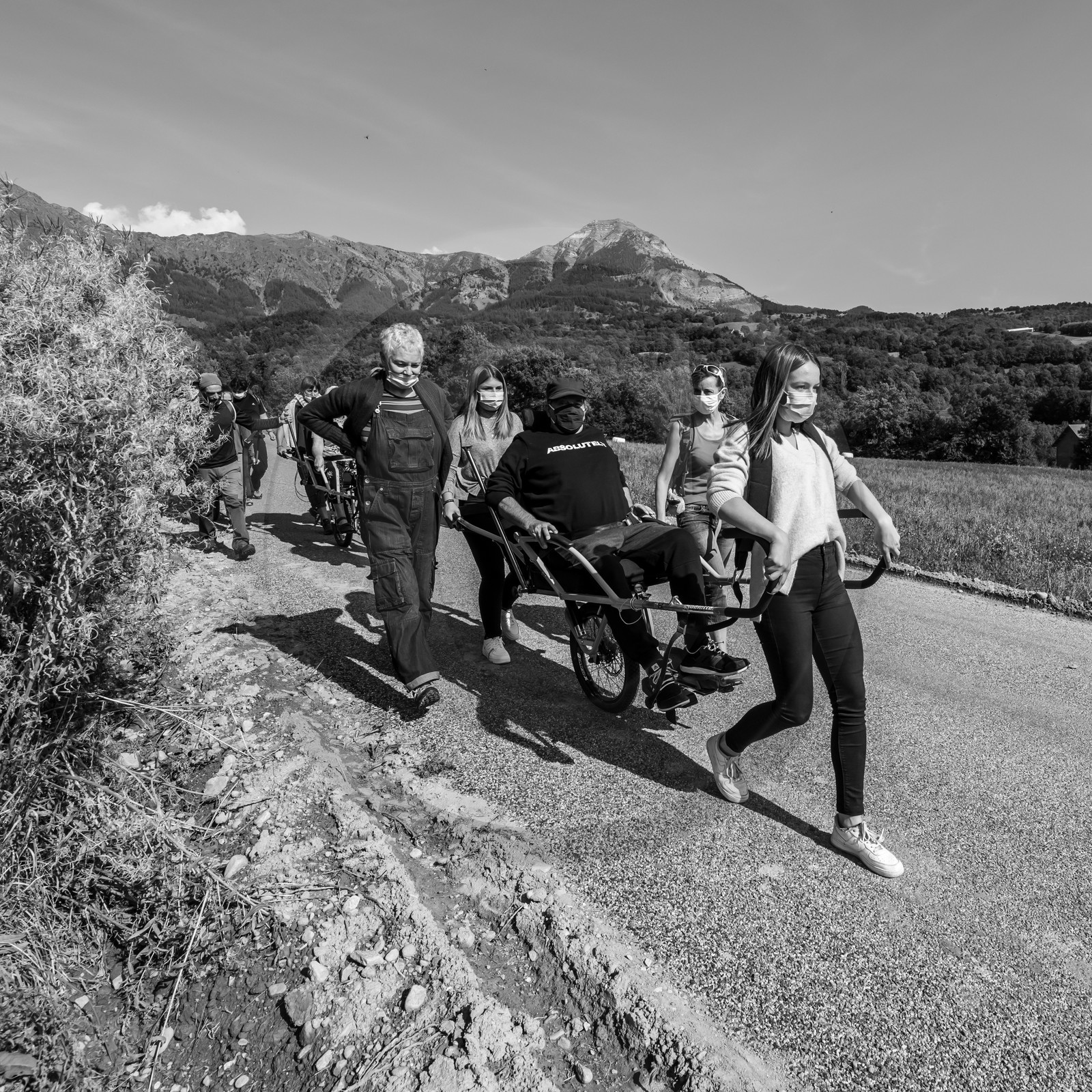 Promenade en joelette