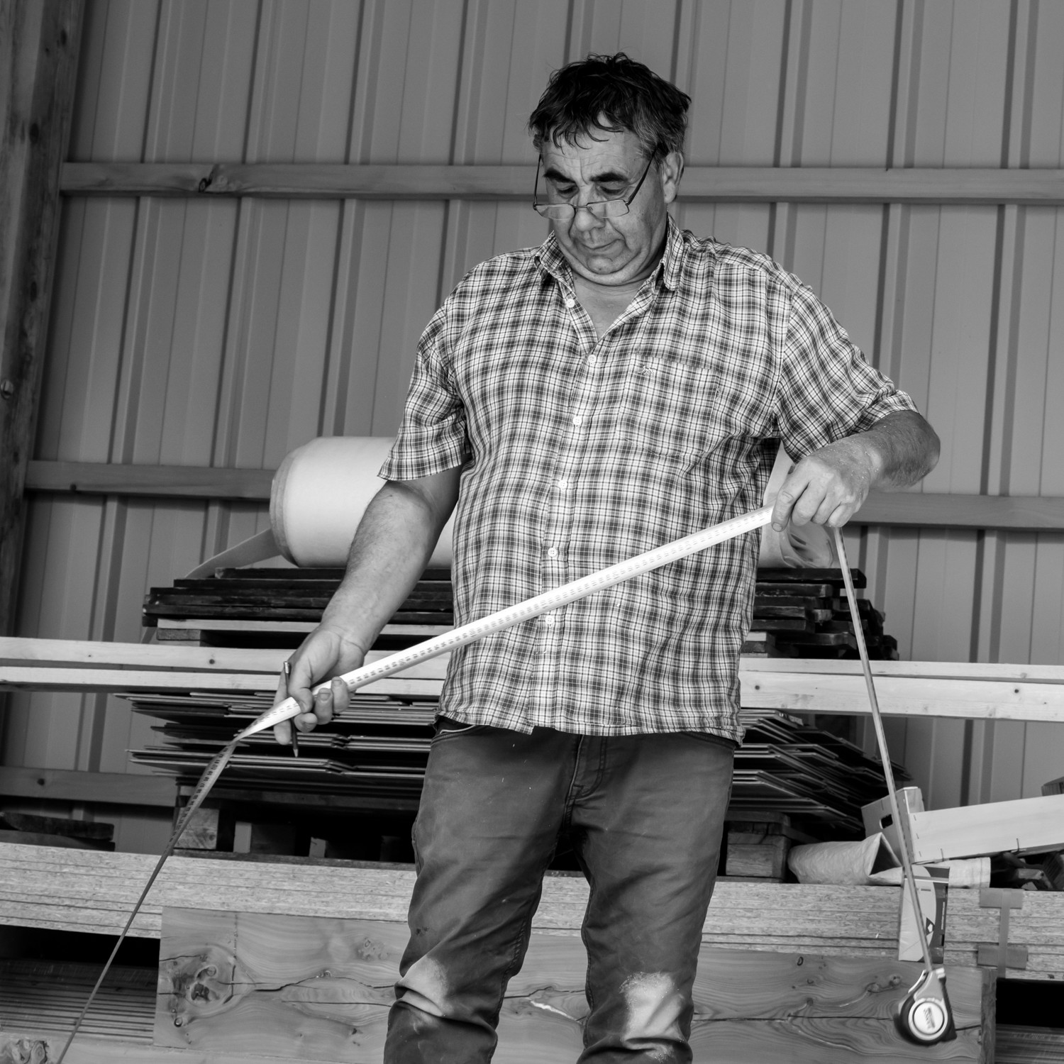 Construction d'une cabane