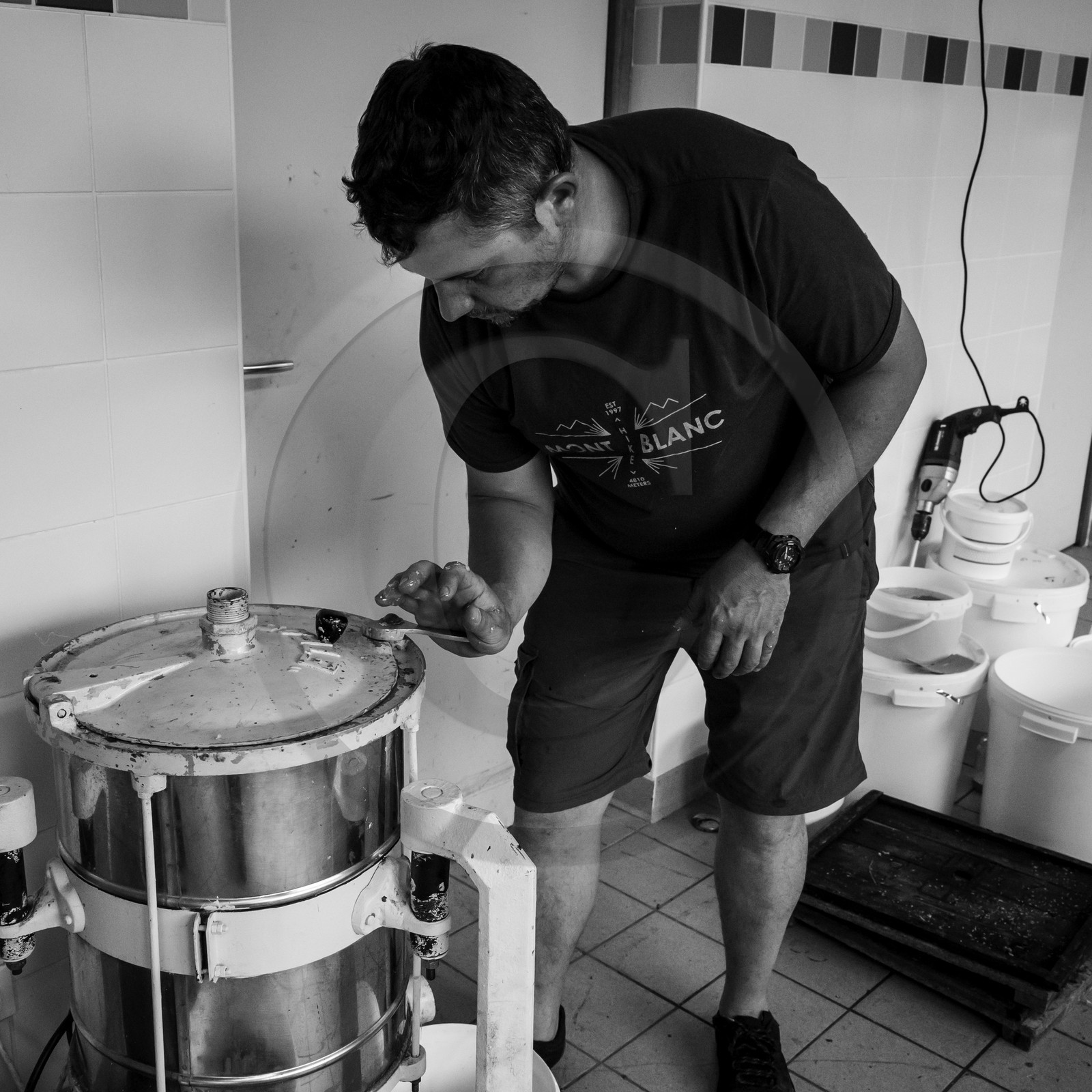 L'extraction du miel