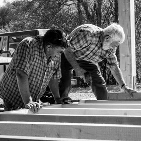 Construction d'une cabane