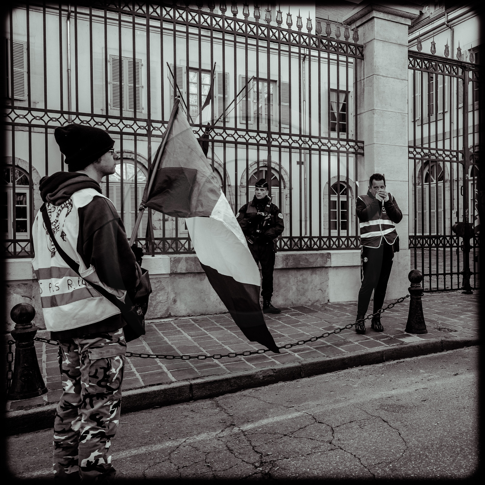 Manifestation à Gap le 10 décembre 2019.