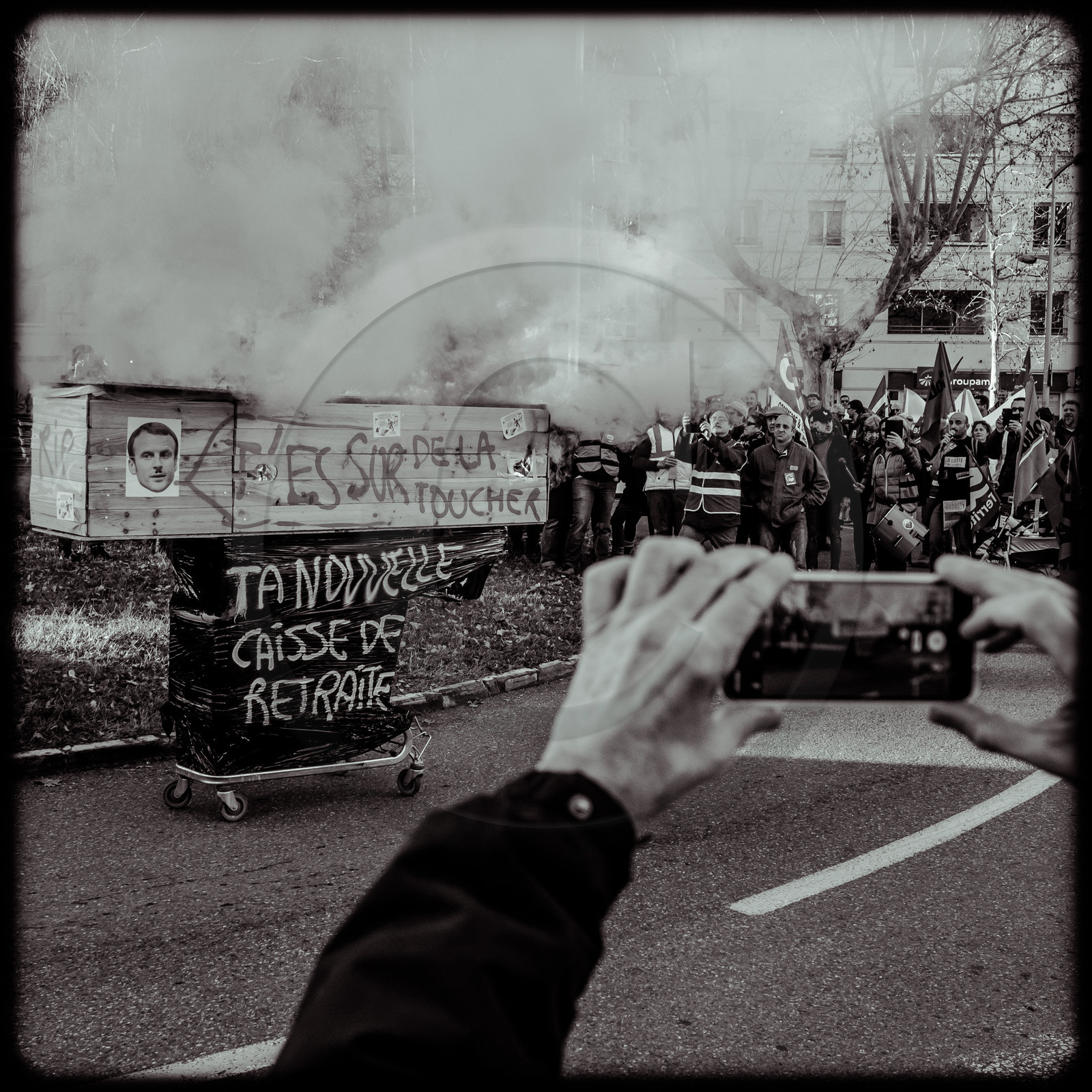 Manifestation à Gap le 09 janvier 2020