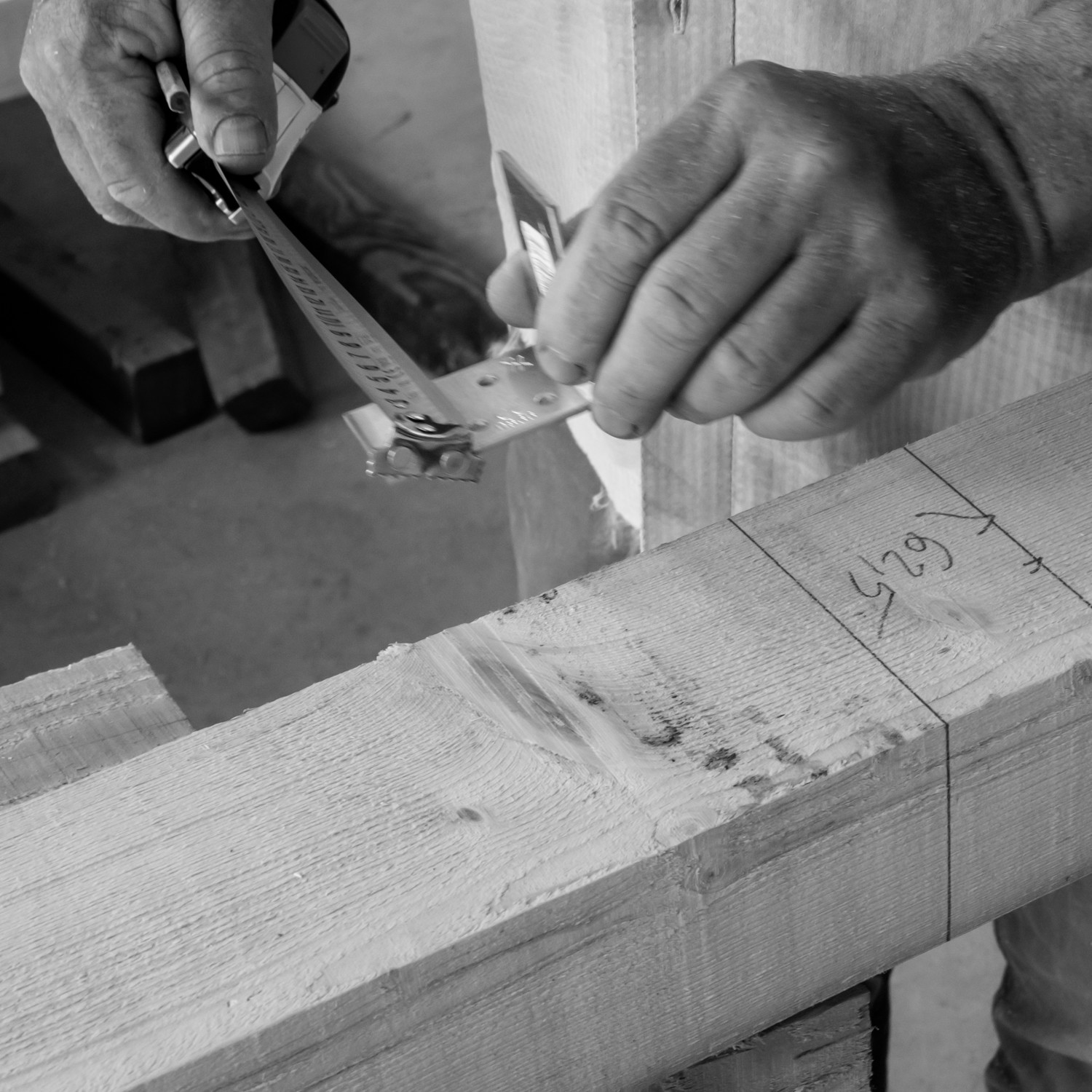 Construction d'une cabane