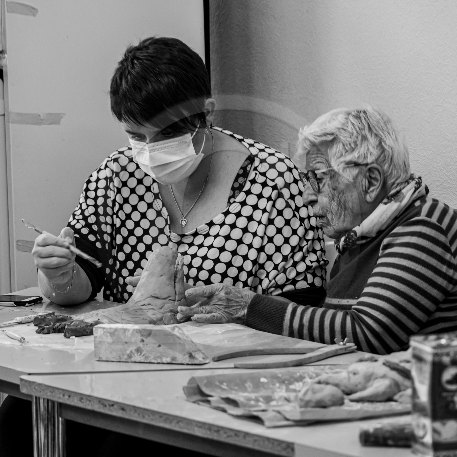 05 mai 2021 : fabrication de masques